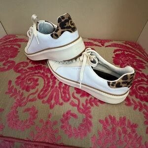 Cole Hahn Grand Series Leopard Print Sneakers